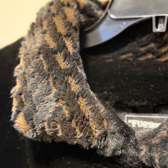 Vintage 70s Furrocious Faux Fur Long Swing Coat - Made in Canada - L/XL - Picture 12 of 14